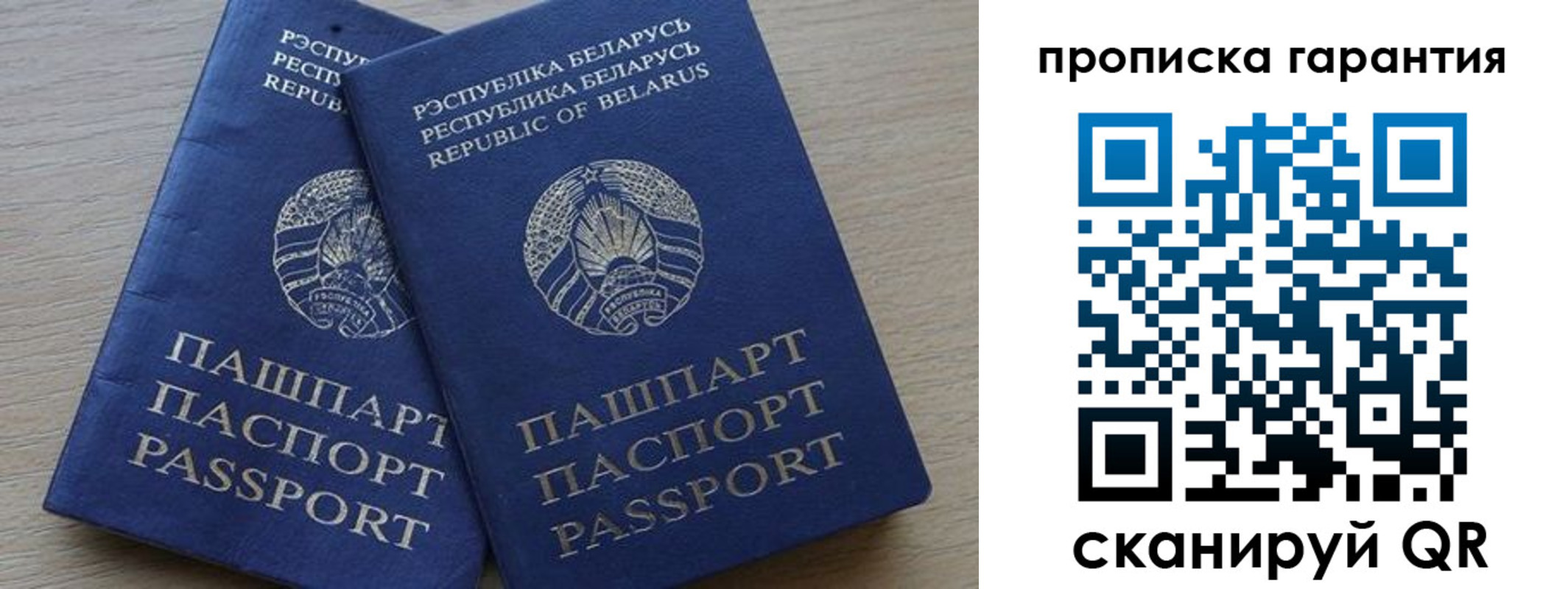 прописка гарантия в Каменке